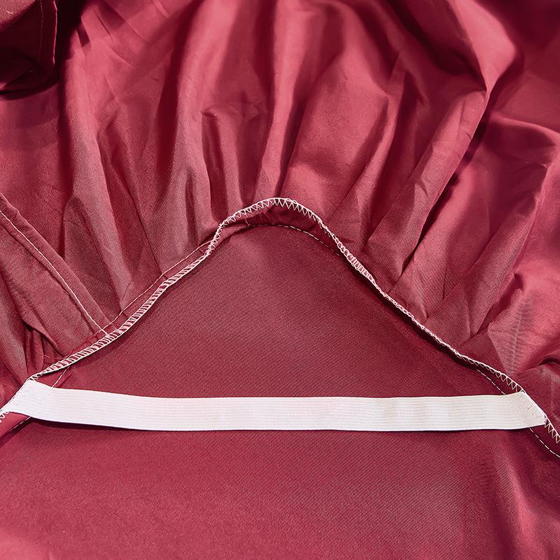 Princess Solid Color Bed Skirt Bed Cover, Single Piece Dust Cover, Anti Slip Bed Cover, Solid Color Bed Set Pillowcase, Purchased Separately