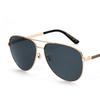 Gucci Sunglasses Enamel Mirrors Toad Mirrors Metal Aviator Sunglasses Men's Blue