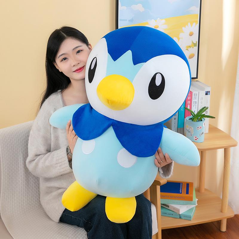 30-60cm Pokemon Carino e Affascinante Piplup Peluche Giocattoli Peluche Cartone Animato e Carini Cuscino Decorazioni per la Camera da Letto Regalo per la Data di Nascita