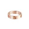 Serie Amore Anello Classico a Vite 5.5mm Oro 18K Anello Unisex Oro Rosa B4084800