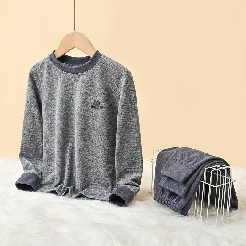 Kinder Herbst- & Winterkleidung: Jungen Warme Unterwäsche, Mädchen Hausanzug Set, Teenager Pyjama