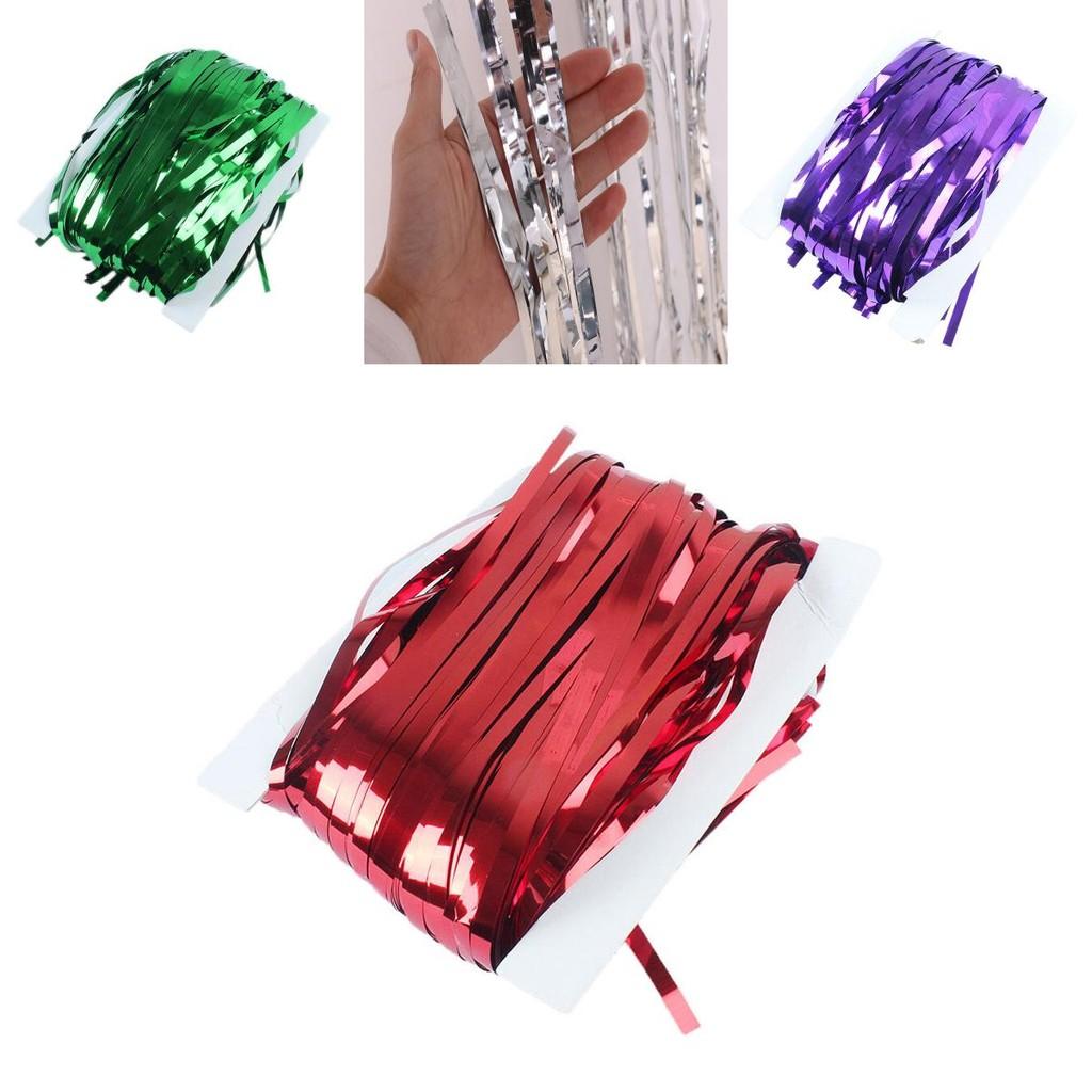 Sparkling Glitter Foil Tinsel Rain Curtains For Stunning Party Backdrops