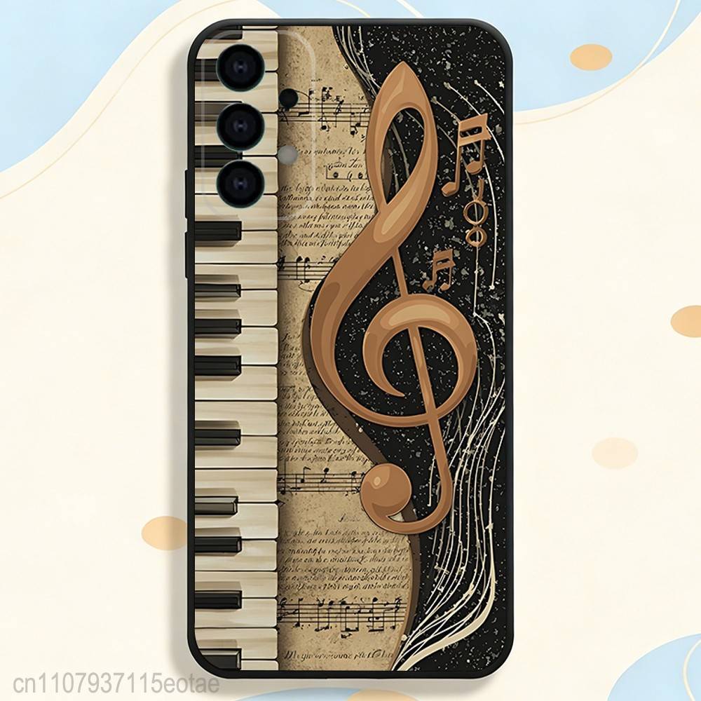 

Piano Classical Music Phone Case Silicone Soft For Samsung S26,S25,S24,S21,S22,S23,S30,Ultra,S20,Plus,Fe,Lite SamsungS23ULTRA5G