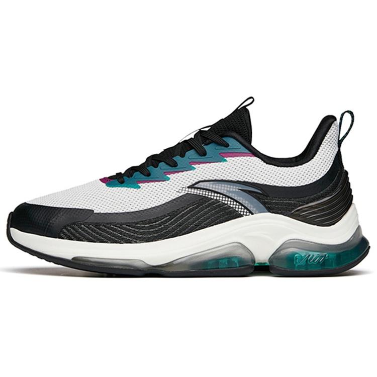 ANTA Running Shoes Black White Green Men s 112145502-1 EU 41