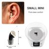 CIC Canal Invisible Hearing Aid: Mini Behind-the-Ear Noise Reduction Earphones for Elderly & Seniors.