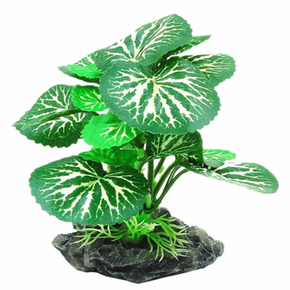 Plastic Material Aquarium Plants Realistic Design Safe Material Fish Tank Decorations Silk Texture
