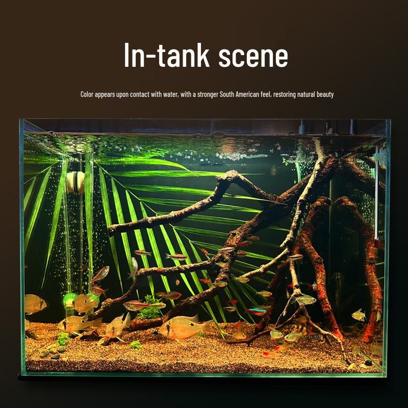 South American Brown Sand Stream Stones for Aquariums: Rainforest Aquascaping Substrate