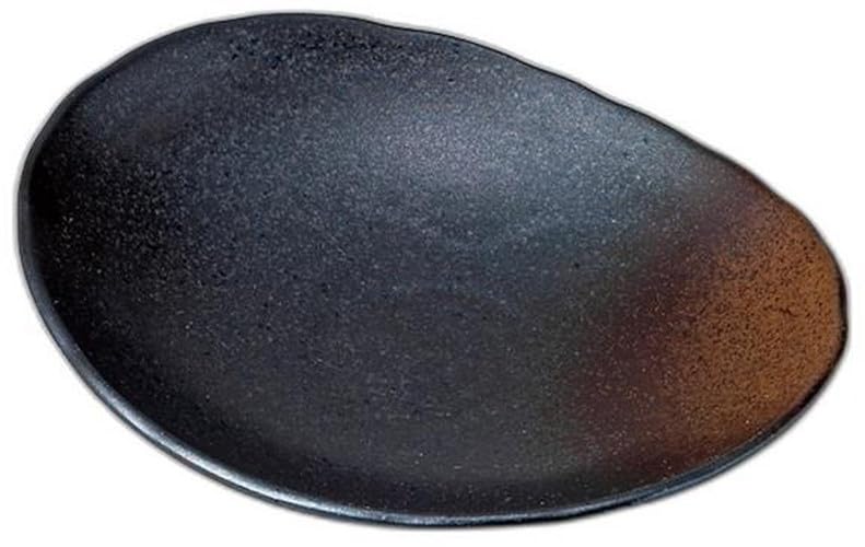 

Золотая Чайная Выдувная Овальная Тарелка x 15 x Маленький Набор Сетомонохонпо (большой) [17.5 4см] Миска, Керамика,