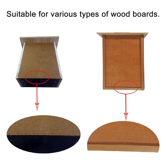 1/2 Set Drawer Repair Kit Easy Installation Drawer Lever Medium Density Fiberboard Drawer Support Heavy Duty Metal Bracket