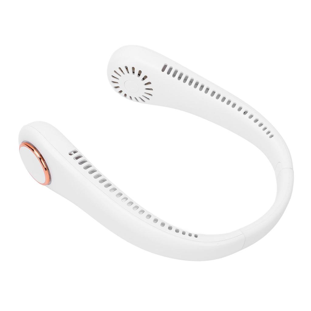 Faltbarer Tragbarer Nackenventilator USB Wiederaufladbar Hängend Freihändig Klingenlos Batteriebetrieben Tragbar