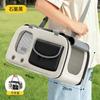Cat bag out portable cat portable diagonal back large capacity bag ventilated and breathable light dog oversized pet bag