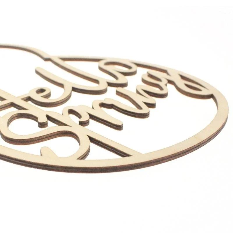 20pcs Wooden Hello Spring Wreath Sign Easter Bunny Garland Wedding Party Decoration DIY Hanging Ornaments