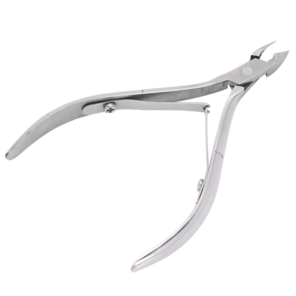 Nail Cuticle Nippers Stainless Steel Dead Skin Scissors Pliers Pedicure Manicure ToolSilver