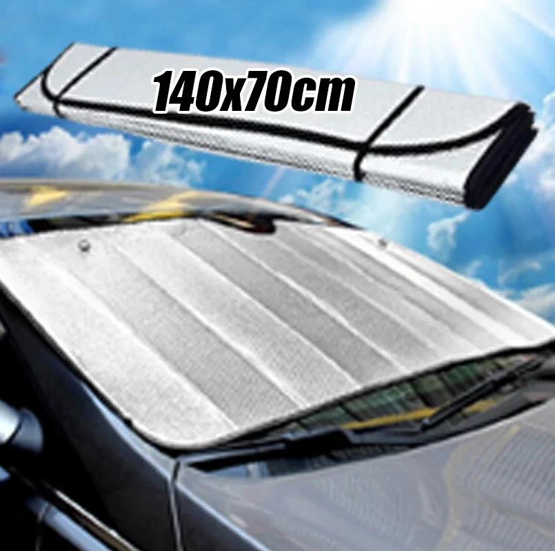 Parasolar universal pliabil pentru parbriz auto Protecție UV Protecție solară Parasolar iluminabil pentru parbriz