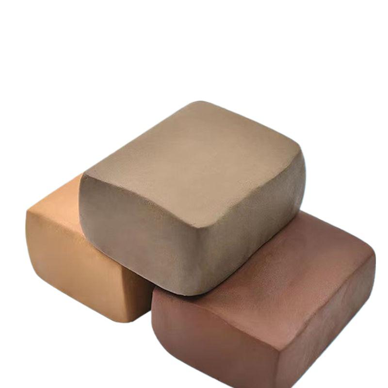 500g/sacchetto Argilla Ceramica Fai da Te Scultura Manuale Argilla Ceramica Cottura Libera Argilla Bianca Alta Temperatura di Cottura 1180-1280 Gradi