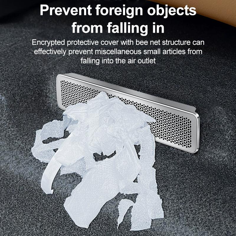 Air Outlet Covers For BYD Sealion 05 DM-i EV 2025~2027 Car Under Rear Seat Ventilation Conditioner Vent Cover Auto Accessories