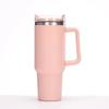 40oz Becher Vakuumisoliert Thermoskanne Kundenspezifischer Reisebecher Edelstahl Wasserflasche Kaffeetassen mit Henkel Outdoor Trinkgeschirr