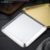 Stainless Steel Serving Trays-Gold & Silver Rectangular/Square Food Plates for Kitchen, Dining & Party (Assorted Sizes)