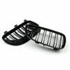 Gloss Black Front Kidney Grille Double Rib For BMW E92 E93 LCI 2 Doors 2011-2014