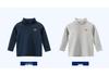27kids Korean Style Kids' 2024 Spring Long Sleeve High Neck T-shirt