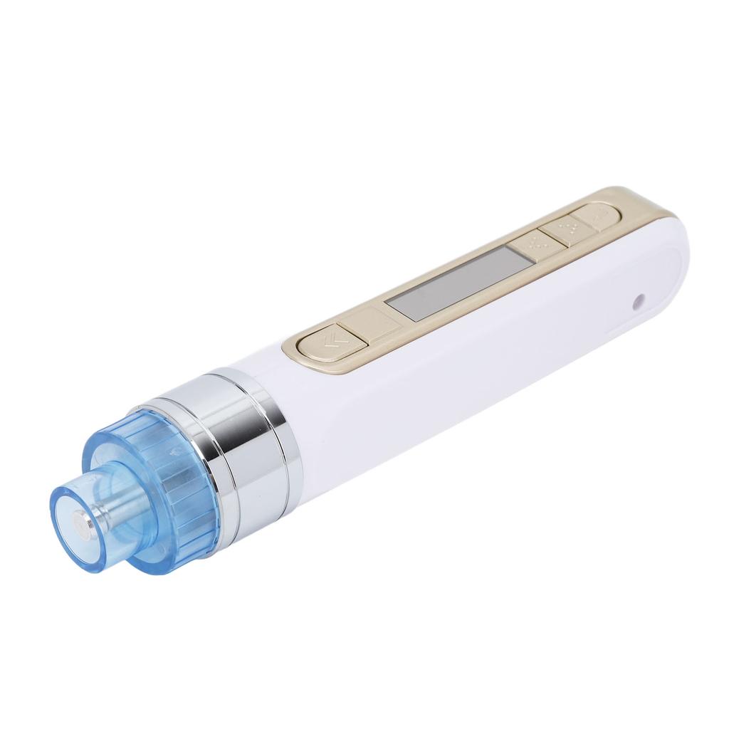 Skin Water Injection Pen Moisturizing Wrinkle Removal Serum Injection Beauty Device Gold 100‑240V US Plug