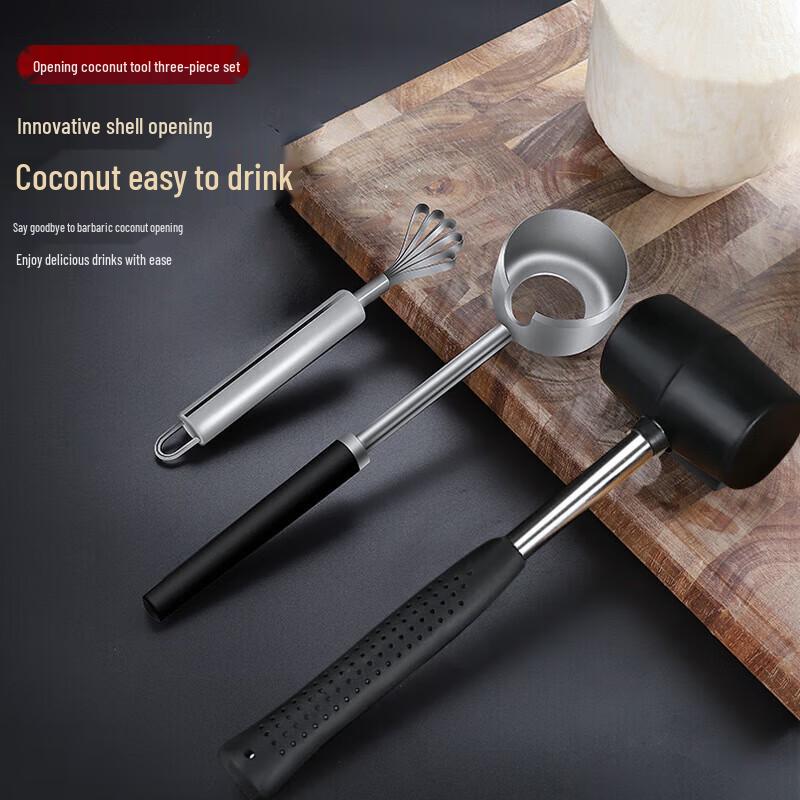 3-Piece Coconut Opener Set