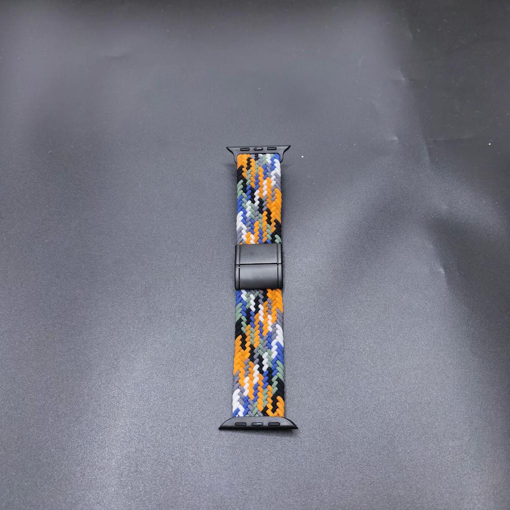 Apple Watch Nylon Woven Band, Magnetic & Square Buckles, Compatible with Series 11.