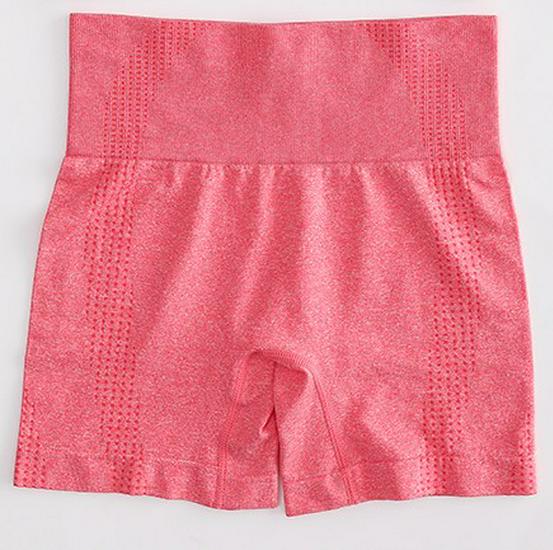 Summer High-Waisted Seamless Yoga Shorts for Running and Fitness