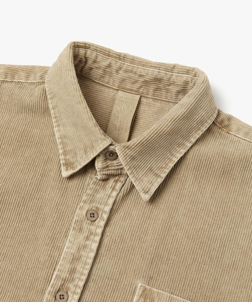 COFWI Pigment Corduroy Shirt Beige