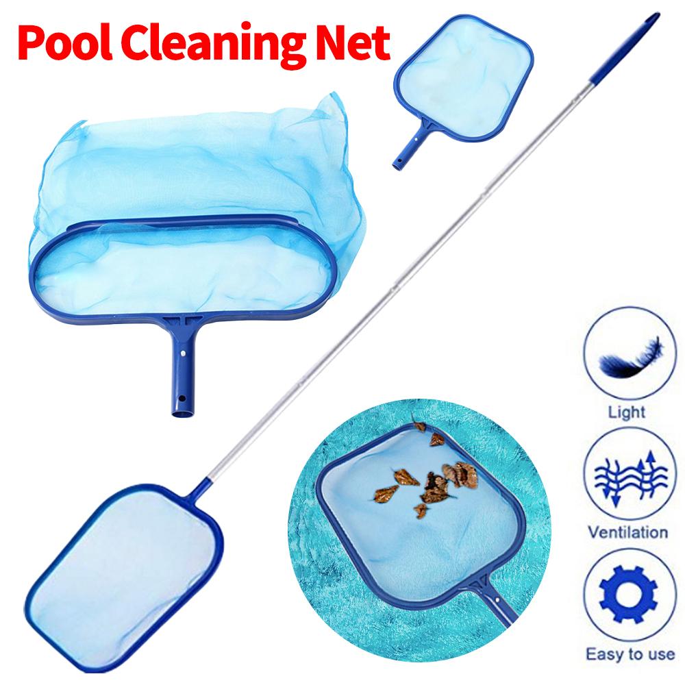 Professional Swimming Pool Cleaning Nets Swimming Pool Skimmer Net Portable Multi-function Cleaning Leaves and Debris Pond Net