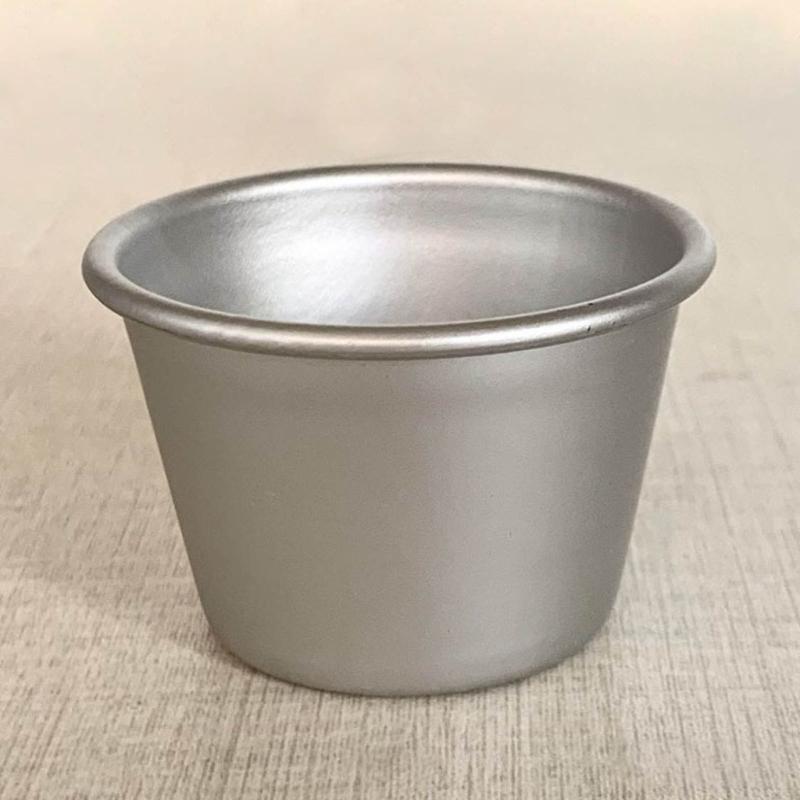 Confezione da 10 Stampini Antiaderenti per Tazze da Torta Occidentale, Stampi per Budino, Teglia in Alluminio per Muffin, Piccoli Stampi per Tartellette all'Uovo, Pratico Utensile da Cucina