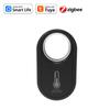 Tuya Zigbee Hanging Temperature Humidity Sensor Smart Life Precise Thermometer Detector Alexa Google Home Voice Control