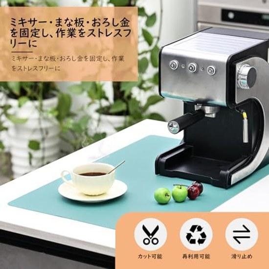 Siliconen Dikke Geïsoleerde Kookoppervlak Beschermmat Grote Spoelbak Antislip Eetkamer Decoratief Servies Kleurrijk Krasbestendig Vlekbestendig Waterdicht