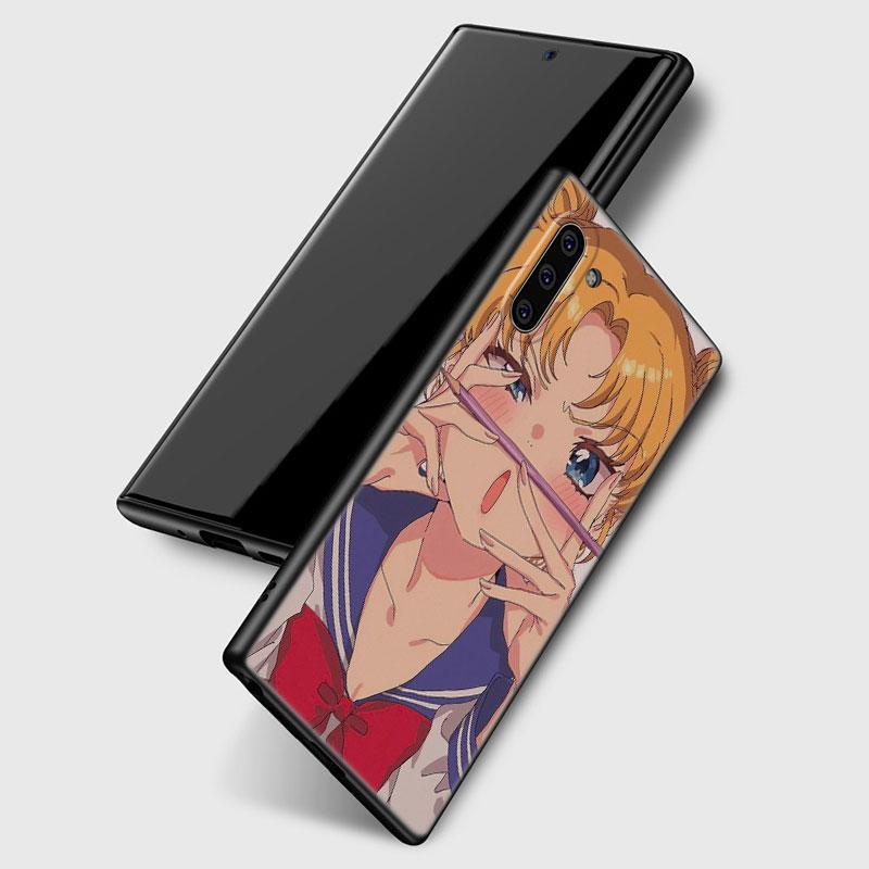 Anime Sailor Moon Telefon Fall Für Samsung M30 M31 S Hinweis 10 Lite 20 M04 M13 M32 M14 M23 M33 M34 M42 m52 M53 M54 M11 M12 M21 M22