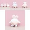Adorable Plush Rabbit Butt Keychain Cute Stuffed Animal Doll For Wedding Gifts