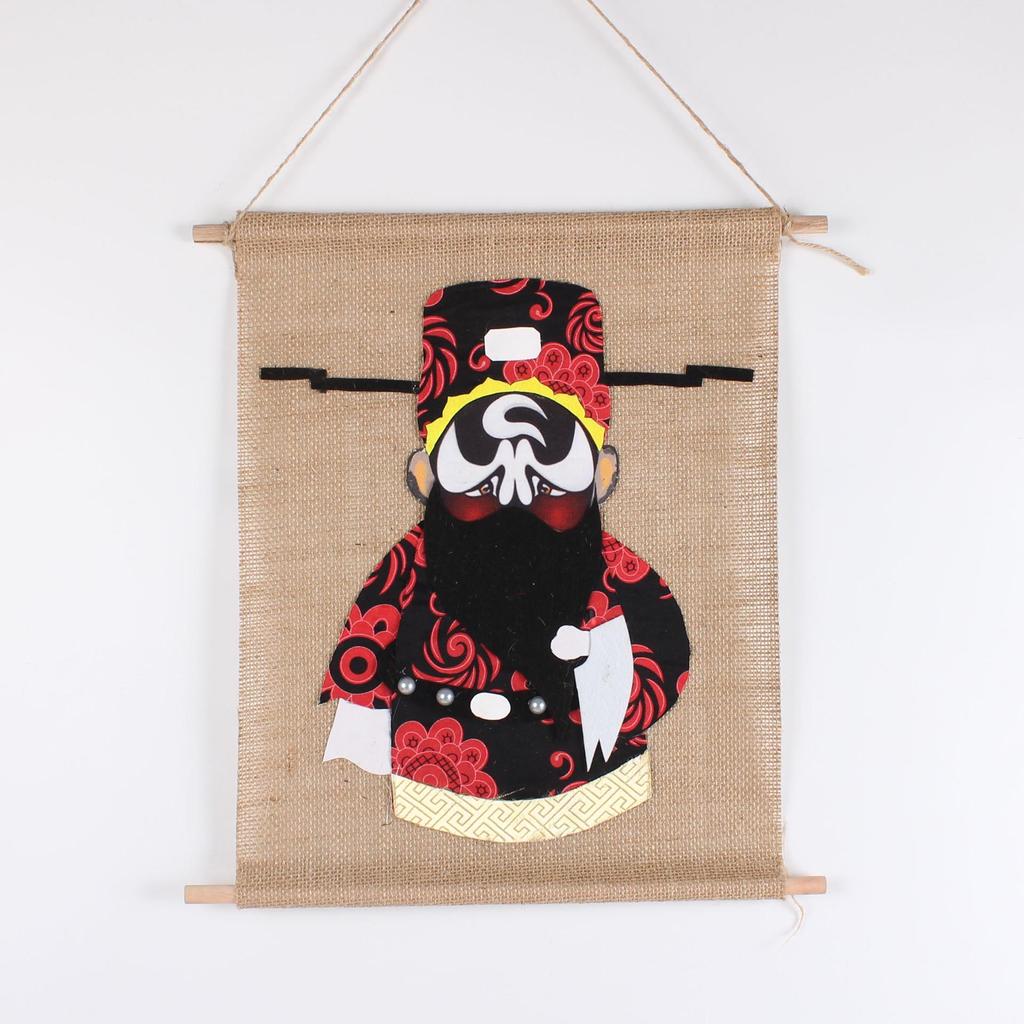 Dziecięcy Zestaw do Samodzielnego Tworzenia Masek Opery Pekińskiej: Rękodzieło na powrót do szkoły z tutorialem