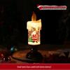 Cross-Border Christmas Candle Night Lights and Photo Prop Decorations