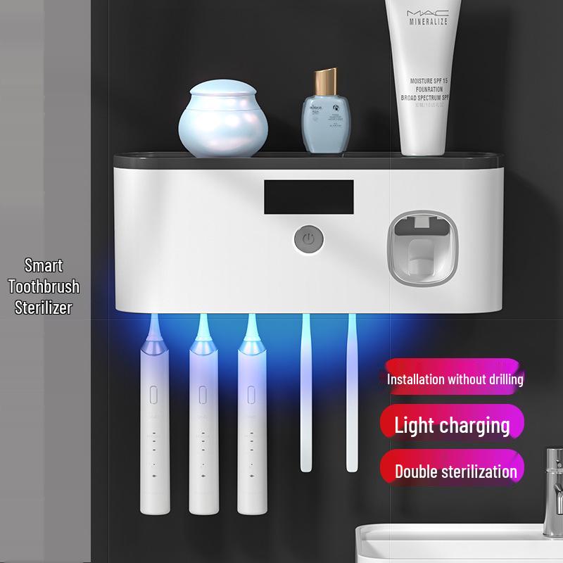 USB Wireless UV Toothbrush Sterilizer & Holder