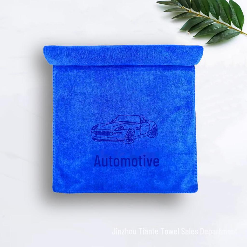 Thick Absorbent Household Cleaning Towel - Lint-Free Kitchen Rag for Sanitation and Organization
