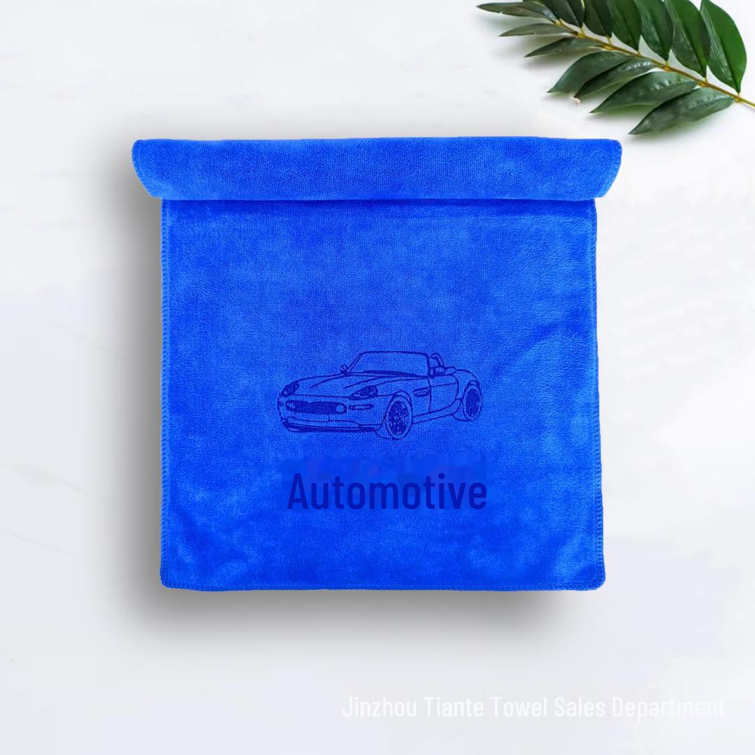 

Плотное впитывающее бытовое полотенце для уборки - безворсовая кухонная тряпка для санитарии и организации 30x30cm Medium Thickness