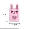 Mini Girly Plush Rabbit Notebook - Portable Diary for Kids