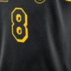 Men's Nike NBA Los Angeles Lakers City Edition 8&24 Mamba Week Kobe Commemorate Black Jersey DJ0471-010