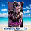 Beach Towel Custom Name Text, Quick Dry Large Towel For Beach HomeArcane