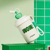 580ML/520ML Water Bottles With Straw Straw Dust Cap Drinking Cup High-capacity Leak-proof Cocktail Blend Shaker Cups
