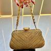 2025 Diamond Embedded Clutch Bag for Women Vintage Glitter Designer Luxury Handbag Lady Party Wedding Purse Clutch Shoulder Bags