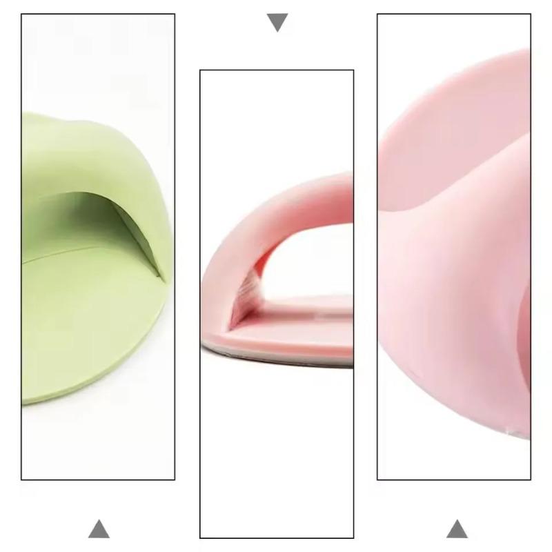 Self-Adhesive Auxiliary Door Handle Easy Grip Pull Handle for Drawers Cabinets Glass Windows Sliding Doors No Drilling Needed