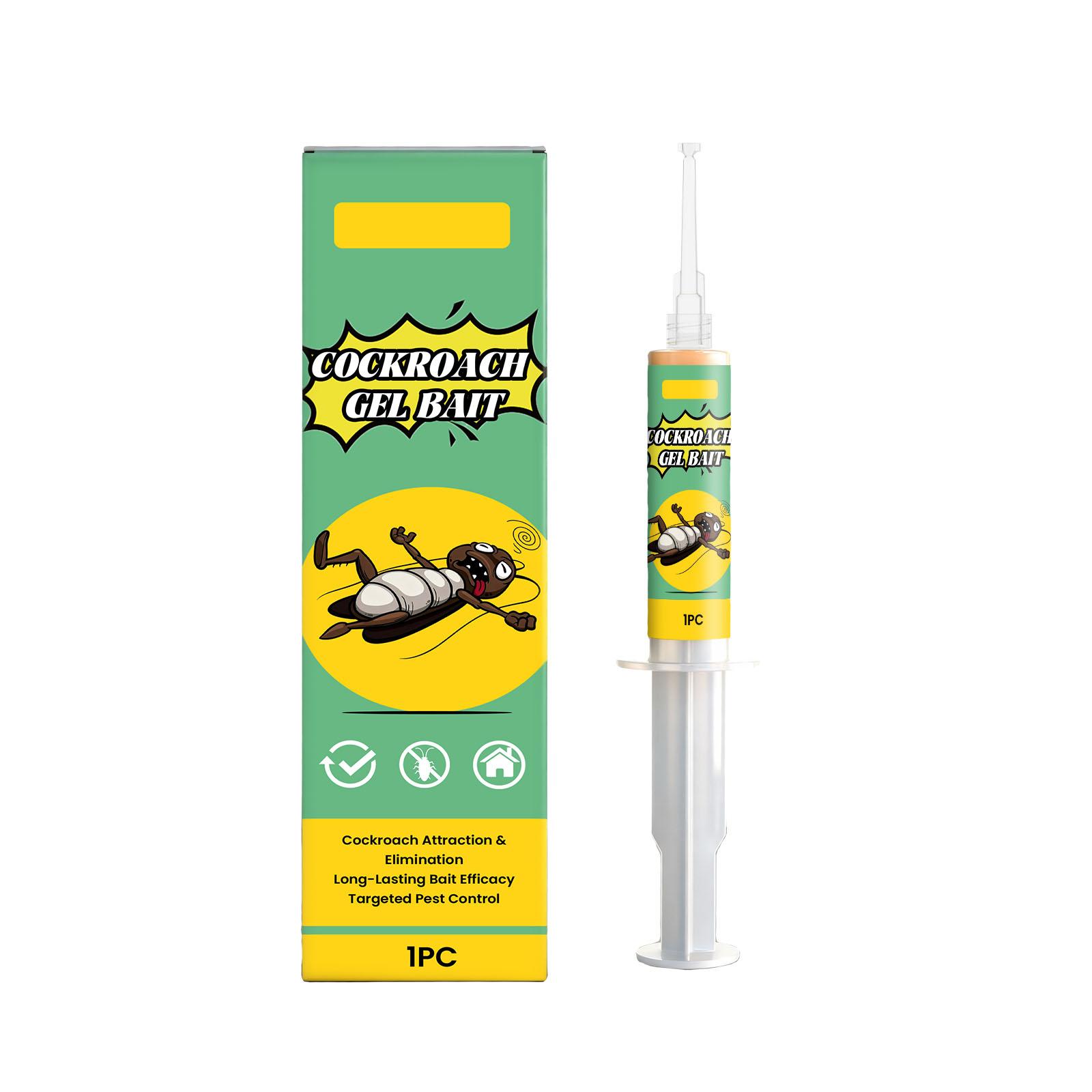 

Gel For Household Cockroaches, Kitchen Cockroaches, Household Insecticide, Quick Trapping, Long-lasting . One Size зелений