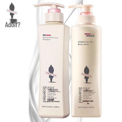 Adolph Feuchtigkeits Duschgel & Seidiges Shampoo Set