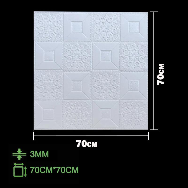 10 buc 3D spumă acoperiș autocolante autoadezive tavan panouri decorative tapet impermeabil living dormitor decorare casă