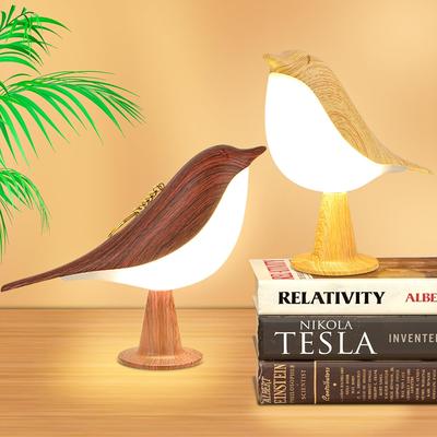 2 Pack Small Cordless Bedside Lamp Bird Lamp Touch Sensor LED Table Lamp Touch Dimmer 3 Level Brightness Lights Aroma Diffuser